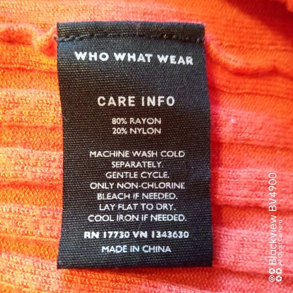 Who What Wear - women's elbow sleeve -  mock neck - flat rib sweater dress. XS - Picture 5 of 5